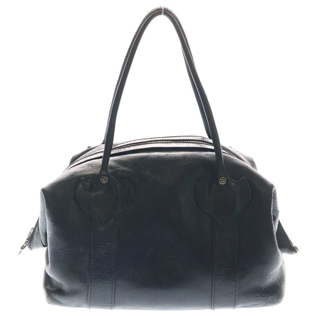 CHROME HEARTS(クロムハーツ) MONICA BAG SM モニカ レザーハンドバッグ ブラック