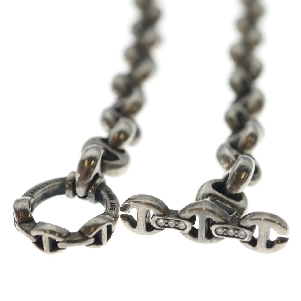 HOORSENBUHS(ホーセンブース) 30INCH 5MM OPEN-LINK NECKLACE トグルダイヤ オープンリンクネックレス シルバー