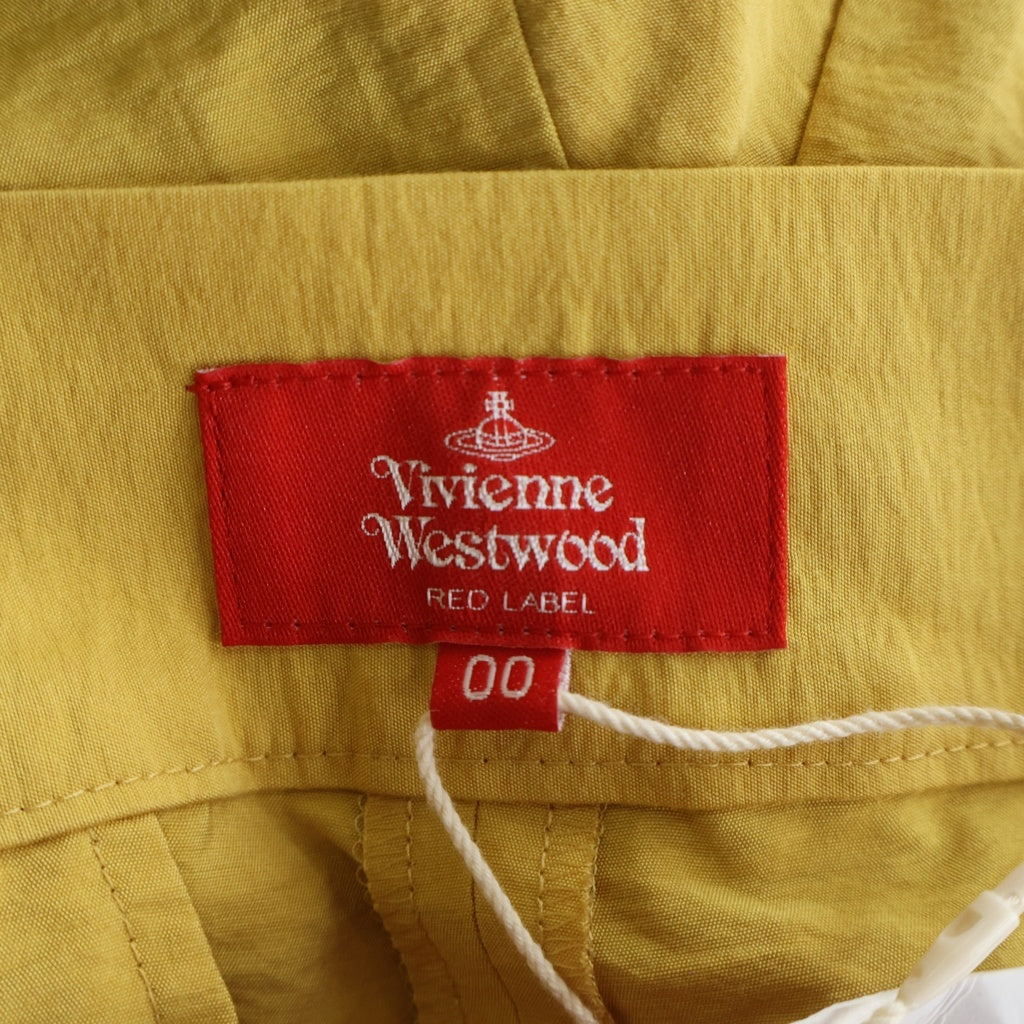 Vivienne Westwood Red Label(ヴィヴィアンウエストウッドレッドレーベル) リボンベルト レーヨン 変形サルエルパンツ イエロー レディース 16-12-701016