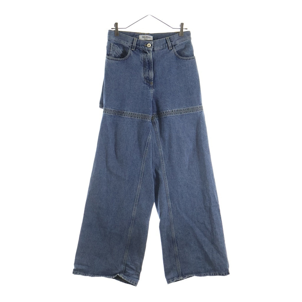 THE ATTICO(ジ・アティコ) CUT OF LONG DENIM PANTS カットオフロングデニムパンツ レディース インディゴ 251wcp00277
