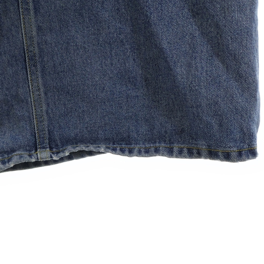 THE ATTICO(ジ・アティコ) CUT OF LONG DENIM PANTS カットオフロングデニムパンツ レディース インディゴ 251wcp00277
