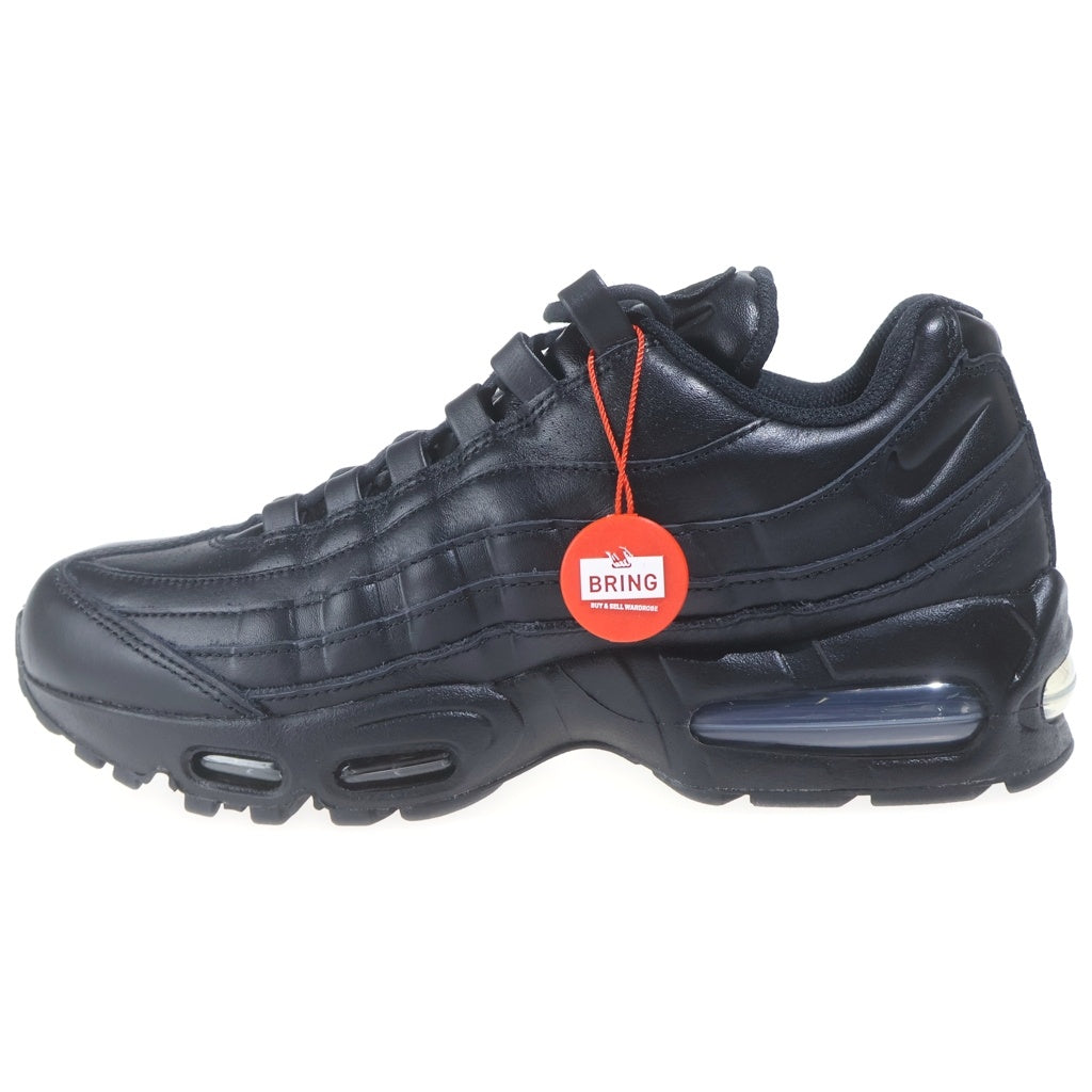 NIKE(ナイキ) AIR MAX BIG BUBBLE LEATHER TRIPLE BLACK エアマックス 95 ビッグバブル レザー トリプルブラック ローカットスニーカー ブラック US8.5/26.5cm IM0696-001