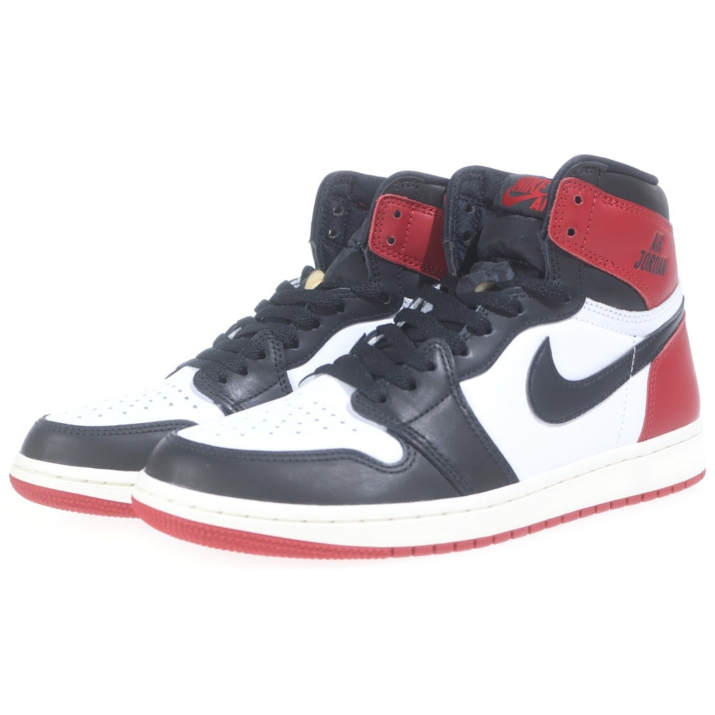 NIKE(ナイキ) AIR JORDAN 1 RETRO HIGH OG BLACK TOE REIMAGINED エア ジョーダン1 ハイカットスニーカー US8.5/26.5cm DZ5485-106