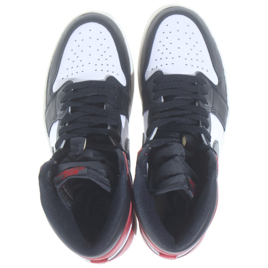 NIKE(ナイキ) AIR JORDAN 1 RETRO HIGH OG BLACK TOE REIMAGINED エア ジョーダン1 ハイカットスニーカー US8.5/26.5cm DZ5485-106