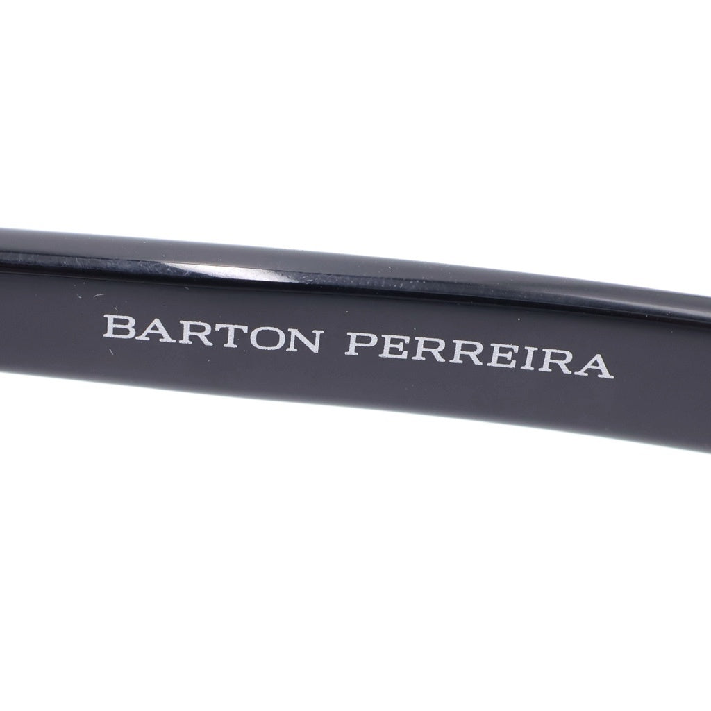 BARTON PERREIRA(バートンペレイラ) ROURKE ルーク ボストンフレーム クリアレンズ サングラス メガネ ブラック