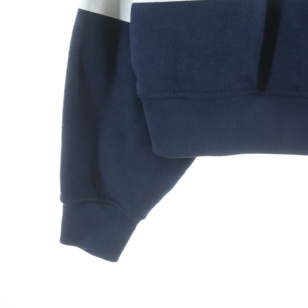 BURBERRY(バーバリー) EKD Stripe P/O EKDストライプ プルオーバースウェットシャツ トレーナー ネイビー/ホワイト 8092683