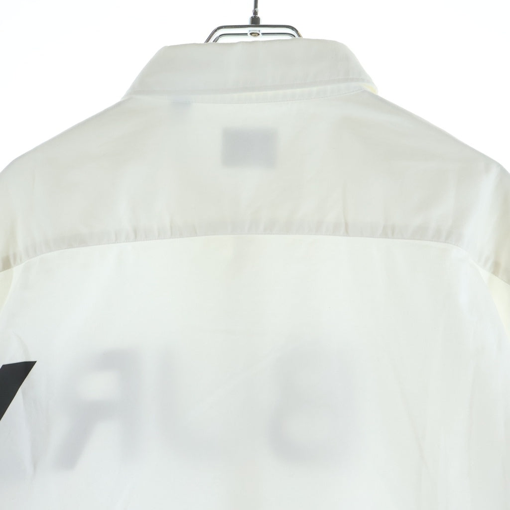BURBERRY(バーバリー) 20SS Horseferry ホースフェリー ロゴプリント 長袖シャツ ホワイト 8023776