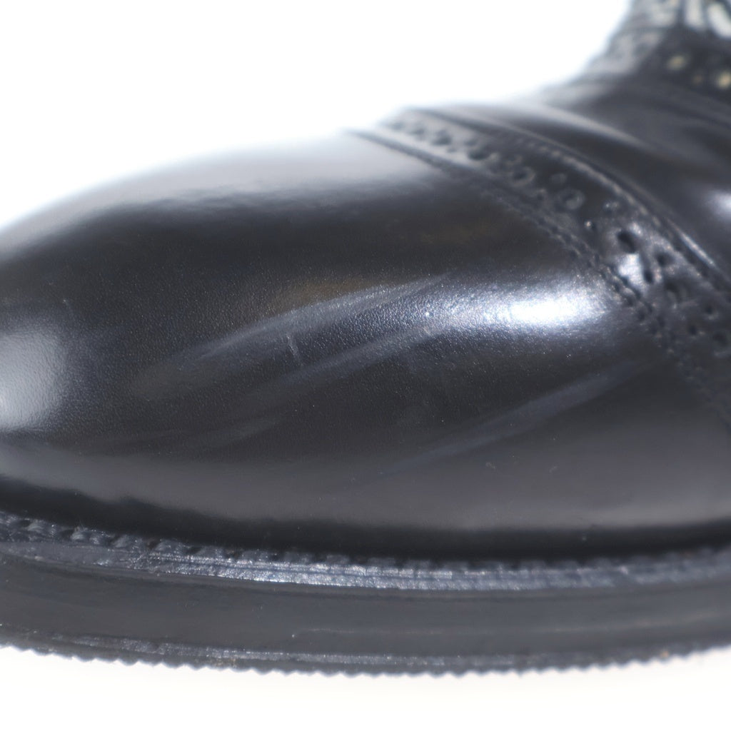 5351 POUR LES HOMMES(5351プールオム) HERRINGBONE PATTERN ZIP UP BOOTS ヘリンボーン柄 ジップアップ レザーブーツ ブラック