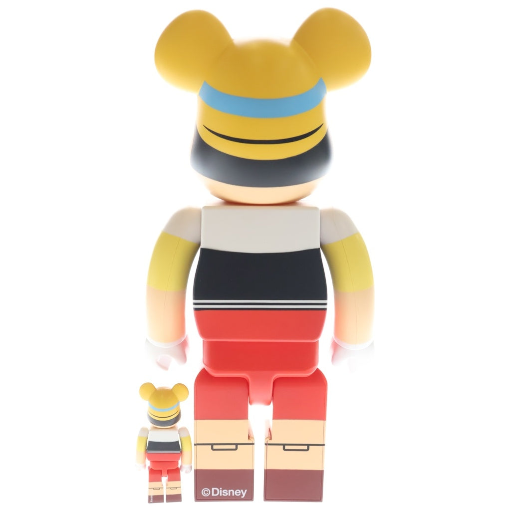 MEDICOM TOY(メディコムトイ) ×Disney PINOCCHIO 100%&400% ディズニー ピノキオ ベアブリック フィギュア マルチ