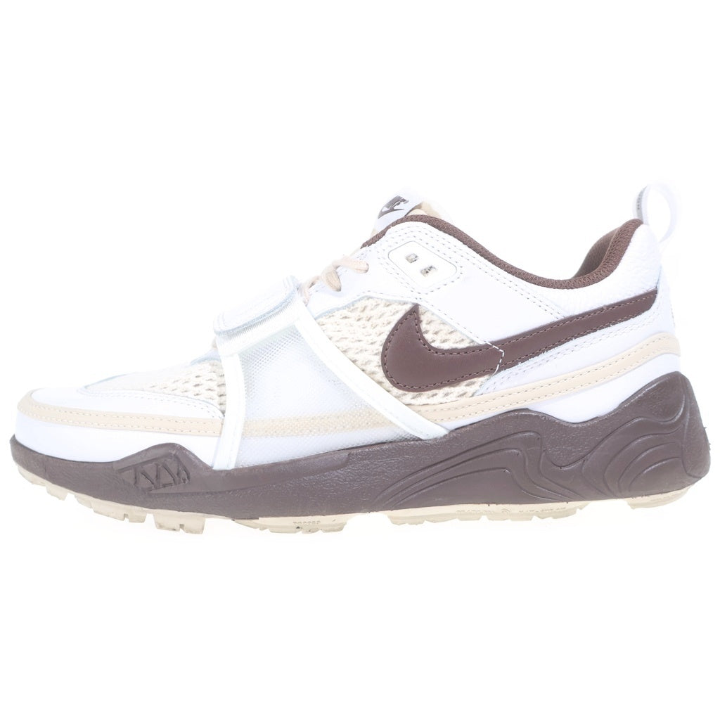 NIKE(ナイキ) ×TRAVIS SCOTT ZOOM FIELD JAXX トラヴィススコット ズーム フィールド ジャックス ローカットスニーカー ブラウン/ホワイト US9/27.0cm HQ3073-100