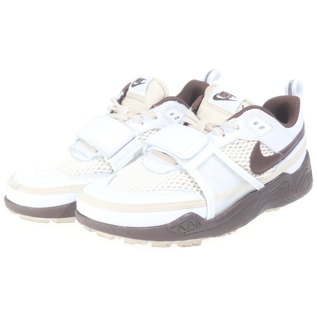 NIKE(ナイキ) ×TRAVIS SCOTT ZOOM FIELD JAXX トラヴィススコット ズーム フィールド ジャックス ローカットスニーカー ブラウン/ホワイト US9/27.0cm HQ3073-100