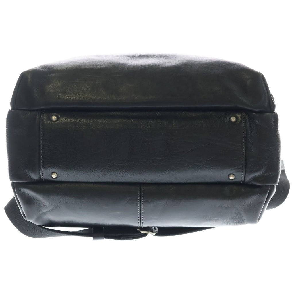ANIARY(アニアリー) 2WAY LEATHER SHOULDER BAG 2ウェイ レザーショルダーバッグ ブラック