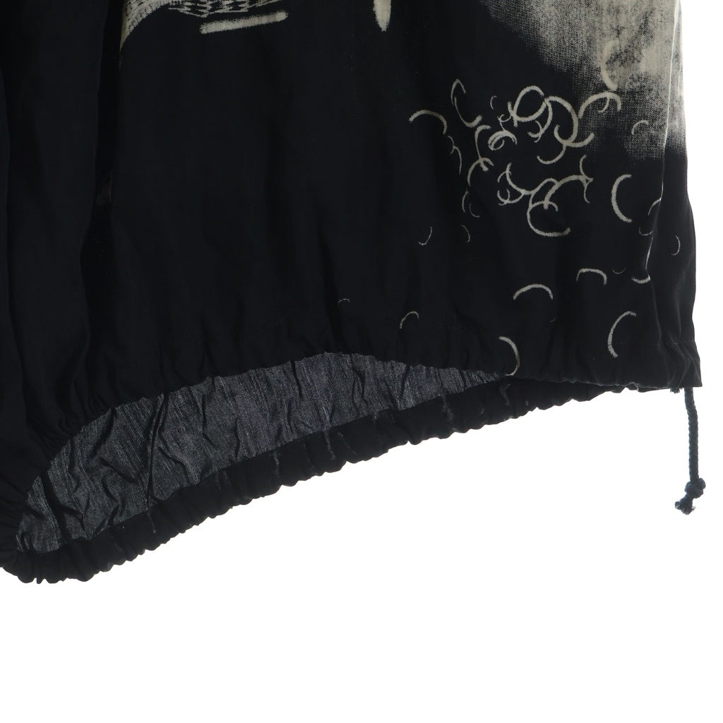 Y's(ワイズ) 26SS Y FLAP POCKET ELASTIC WAIST PANTS フラップ ポケット エラスティック ウエスト イージーパンツ レディース ブラック YQ-P06-226