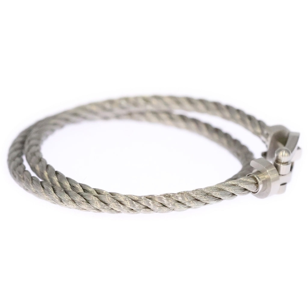 FRED(フレッド) FORCE 10 フォース ラージモデル ステンレススチール ブレスレット LM シルバー レディース
