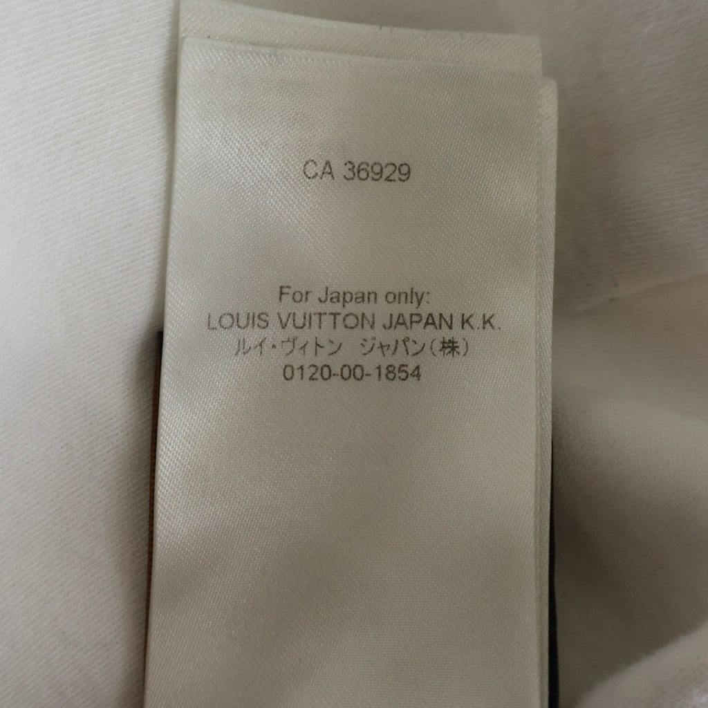 LOUIS VUITTON(ルイヴィトン) 24SS パールコード エンブロイダードジャージーフーディ スウェットプルオーバーパーカー ホワイト RM241 CFJ HQY87W