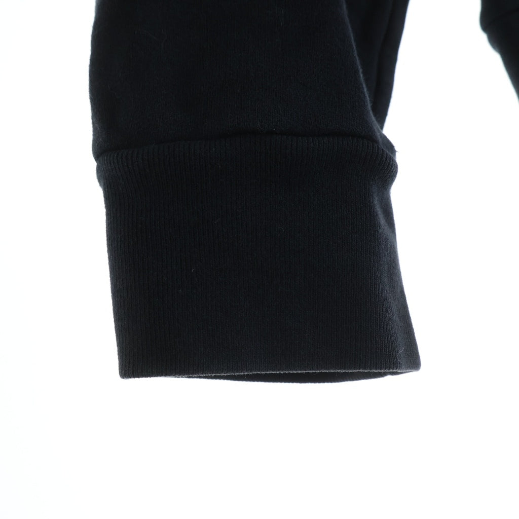 LOUIS VUITTON(ルイヴィトン) 23SS シグネチャーロゴ スウェットプルオーバーパーカー フーディ ブラック RM231Q IHN HNY56W