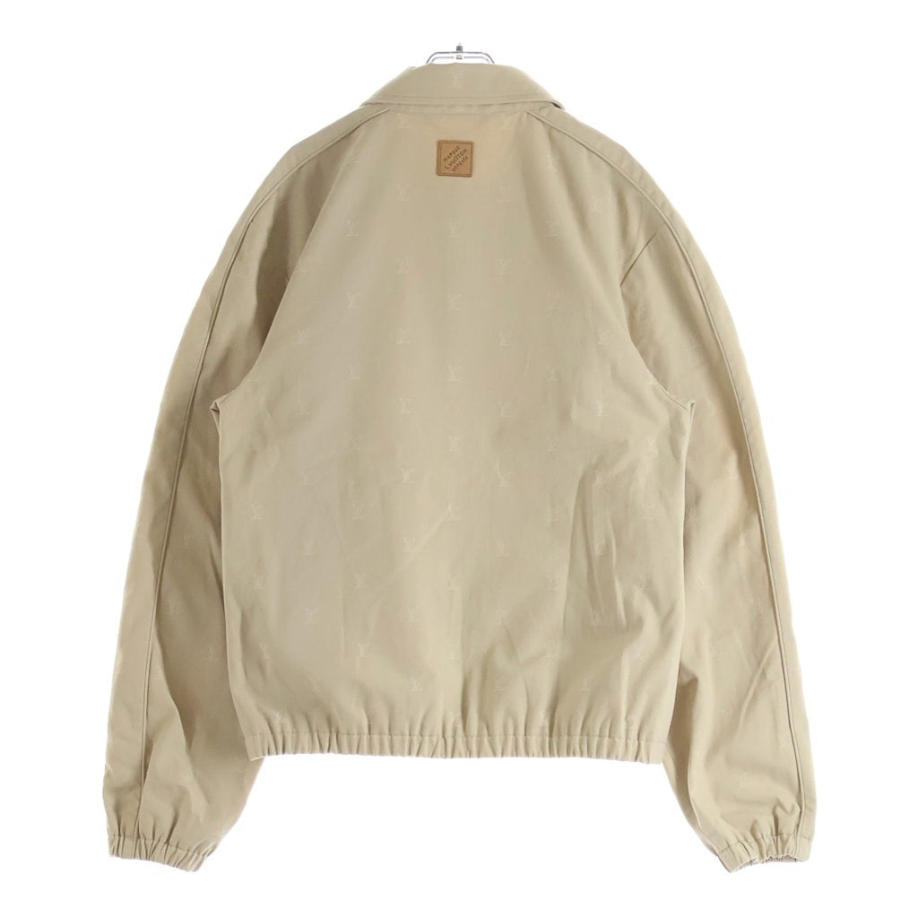 LOUIS VUITTON(ルイヴィトン) 24AW LVロゴ ジャガード ジップアップジャケット ベージュ RM242MQ KKA HRB41W