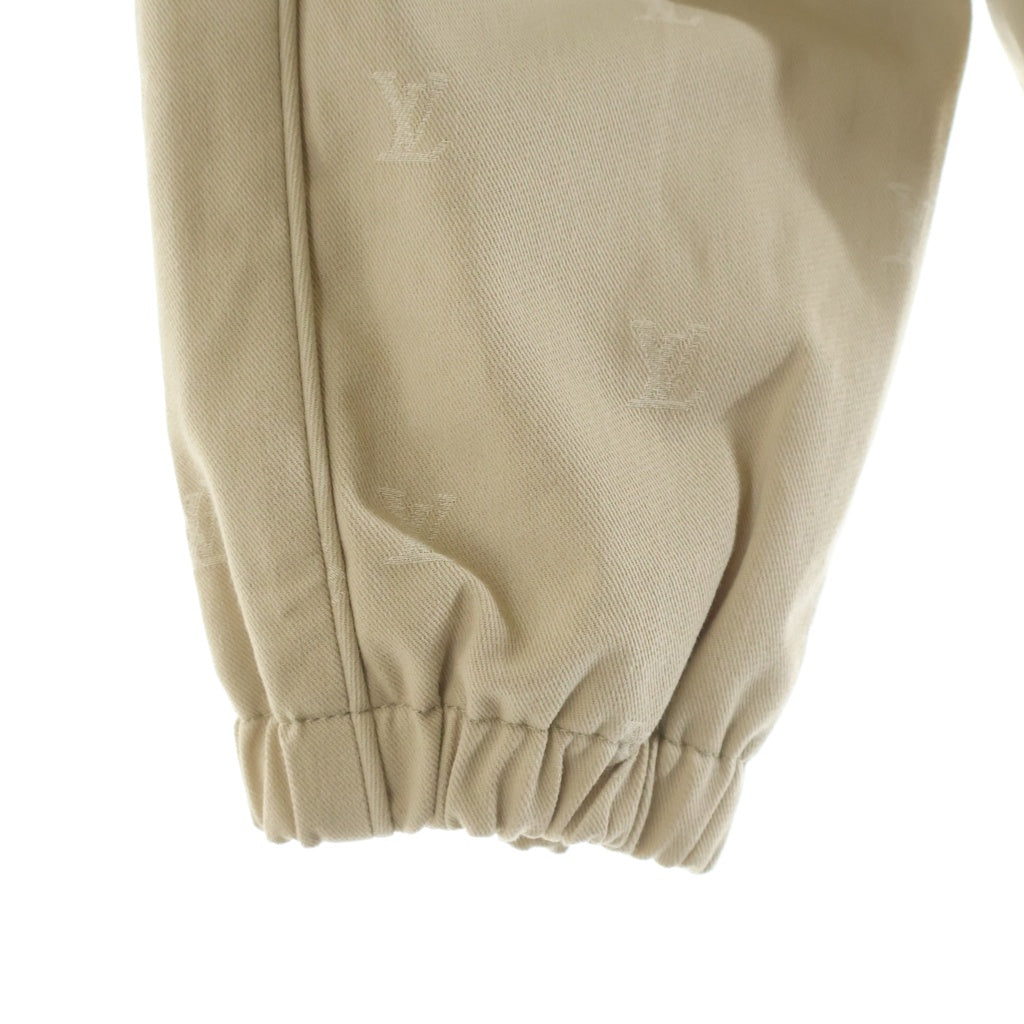 LOUIS VUITTON(ルイヴィトン) 24AW LVロゴ ジャガード ジップアップジャケット ベージュ RM242MQ KKA HRB41W