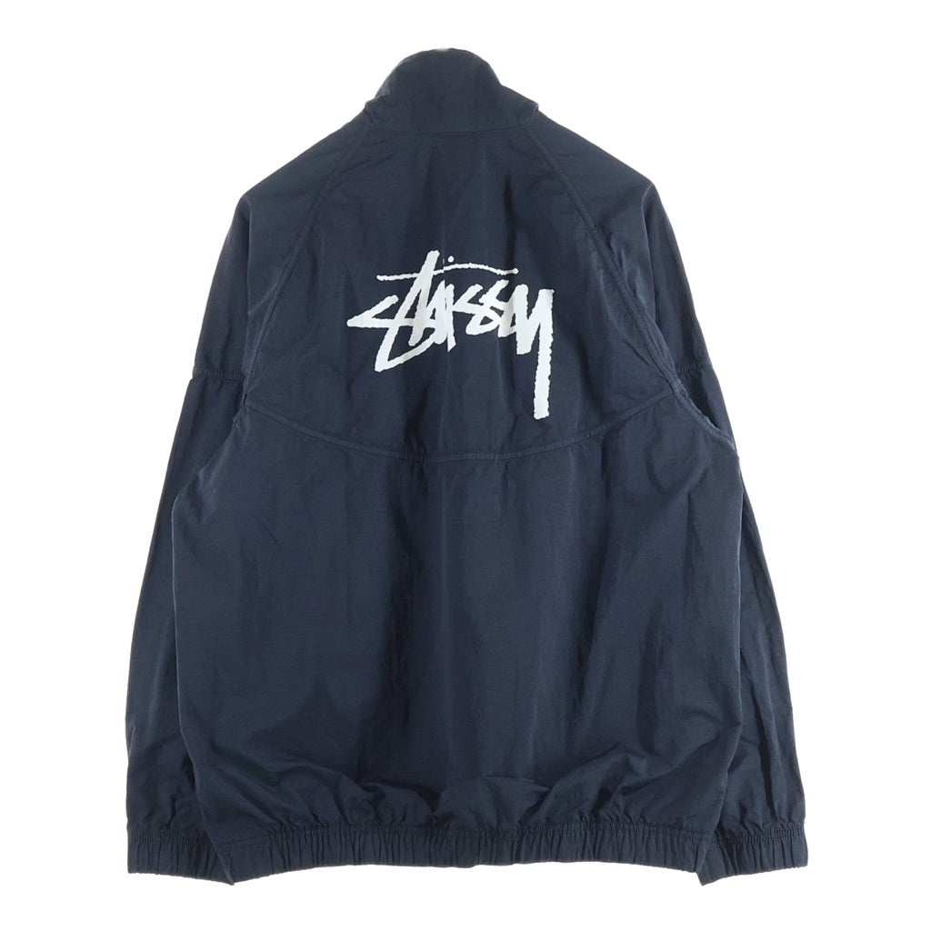 NIKE(ナイキ) 20SS ×STUSSY WINDRUNNER JACKET ステューシー ウィンドランナー ナイロン ロゴ プリント プルオーバー ジャケット グレー CT4310-045