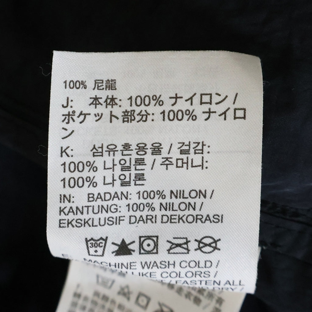 NIKE(ナイキ) 20SS ×STUSSY WINDRUNNER JACKET ステューシー ウィンドランナー ナイロン ロゴ プリント プルオーバー ジャケット グレー CT4310-045