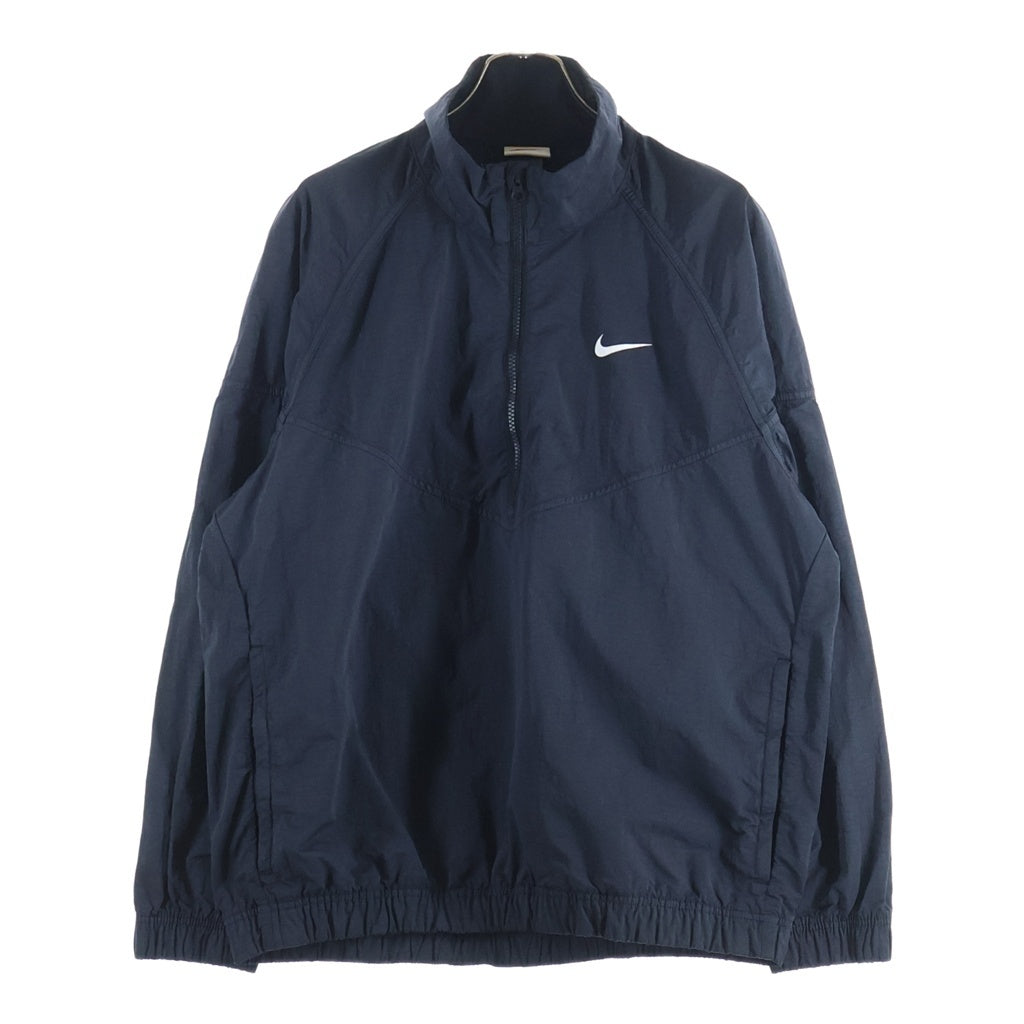 NIKE(ナイキ) 20SS ×STUSSY WINDRUNNER JACKET ステューシー ウィンドランナー ナイロン ロゴ プリント プルオーバー ジャケット グレー CT4310-045