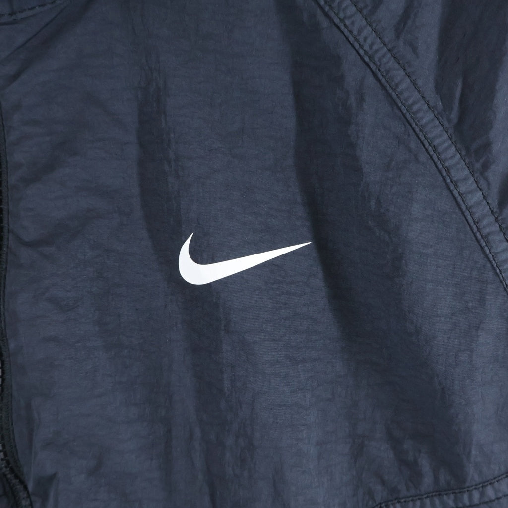 NIKE(ナイキ) 20SS ×STUSSY WINDRUNNER JACKET ステューシー ウィンドランナー ナイロン ロゴ プリント プルオーバー ジャケット グレー CT4310-045