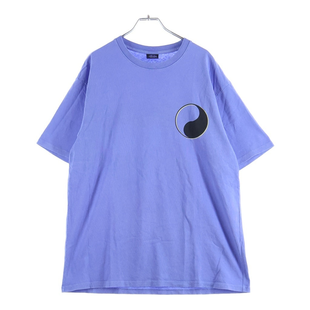 STUSSY(ステューシー) 23SS ×OUR LEGACY DROP SHADOW TEE アワーレガシー ドロップ シャドウ クルーネック 半袖Tシャツ カットソー パープル