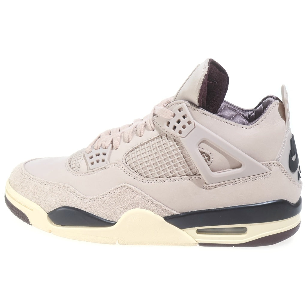 NIKE(ナイキ) ×A MA MANIERE WMNS AIR JORDAN 4 FZ4810-200 アママニエール エアジョーダン ハイカットスニーカー US11/28.0cm ベージュ