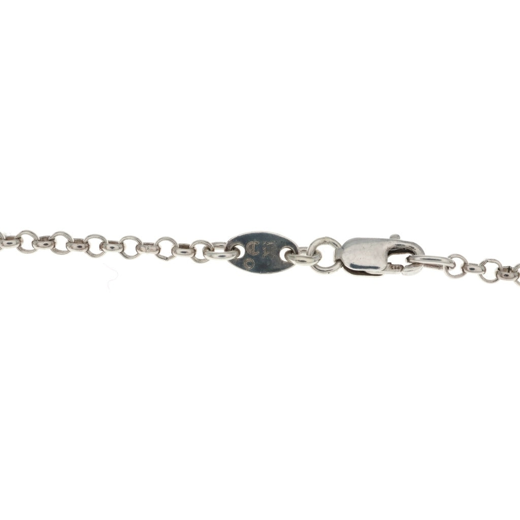 CHROME HEARTS(クロムハーツ) NECKCHAIN R20 ロールチェーンネックレス 20inch シルバー BCA084