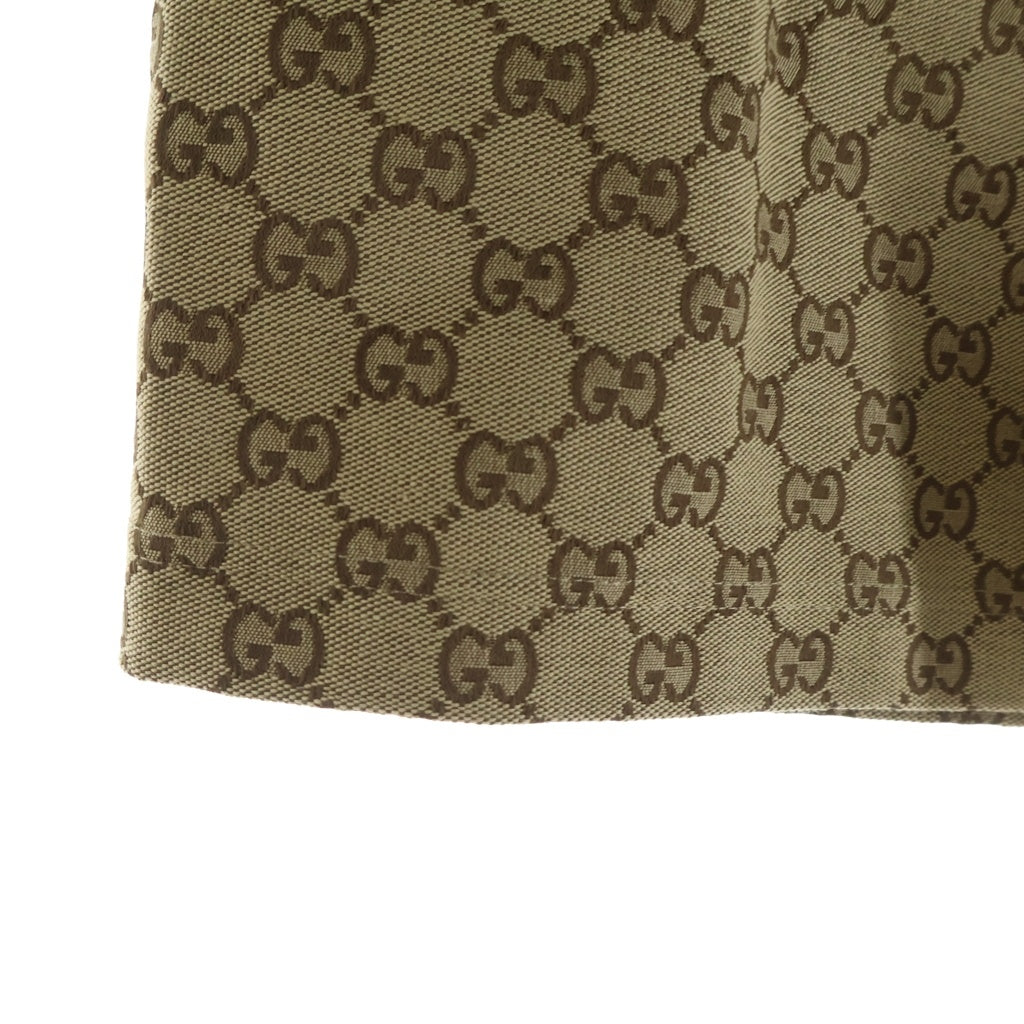 GUCCI(グッチ) 21SS ×THE NORTH FACE ザノースフェイス GGジャガード イージーハーフパンツ ショーツ ベージュ 644586 XJDB9
