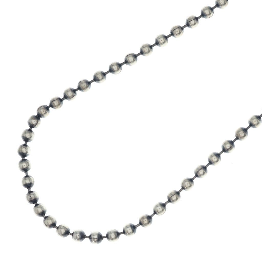 LONE ONES(ロンワンズ) 5mm ボール チェーン ウィズ クロム クロス コネクター ネックレス シルバー MFC-0118-5MM