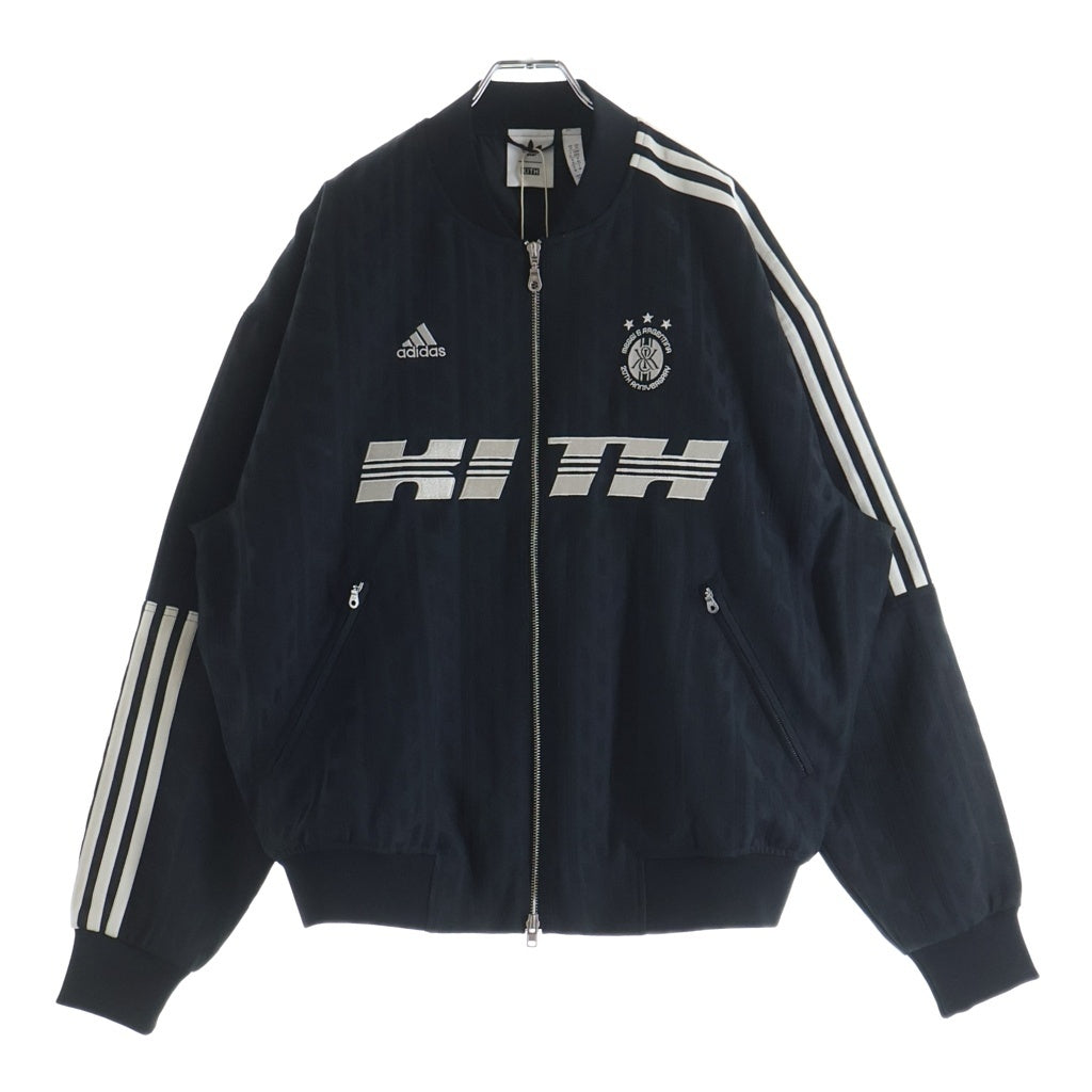 KITH(キス) ×ADIDAS MESSI FOOTBALL BOMBER JACKET アディダス メッシ フットボール ボンバー トラックジャケット ブラック KR0071