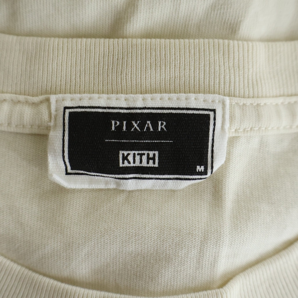 KITH(キス) ×DISNEY PIXAR EDNA MODE VINTAGE TEE SANDRIFT ディズニー ピクサー エドナモード サンドリフト クルーネック半袖Tシャツ カットソー ベージュ