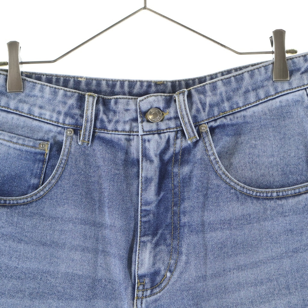 KITH(キス) ×ADIDAS MESSI FOOTBALL DENIM SHORT アディダス メッシ フットボール デニムショーツ ハーフパンツ インディゴ KU4246