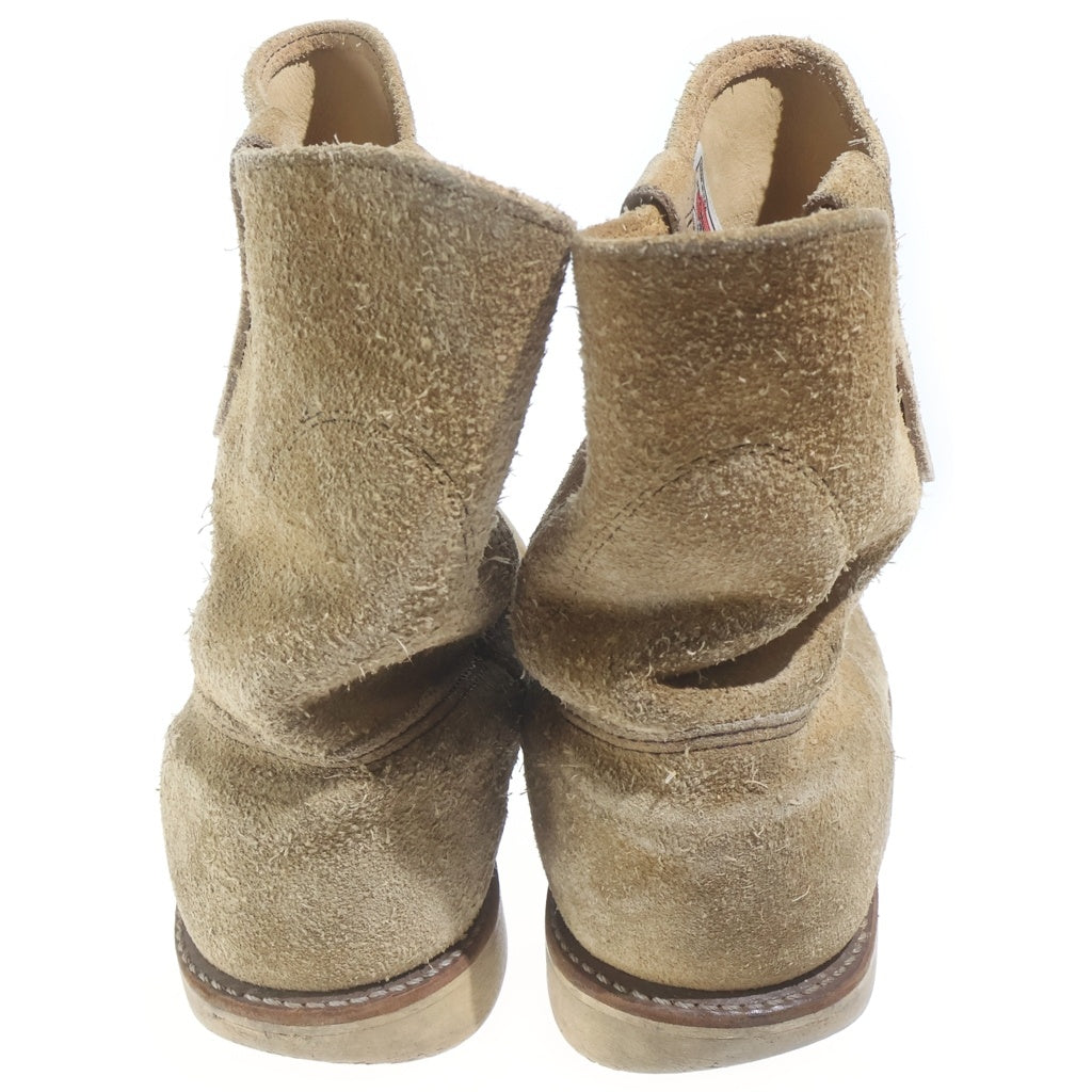 RED WING(レッド ウイング) 96年製 PECOS BOOTS 縦羽タグ スエード ペコスブーツ ベージュ 1188