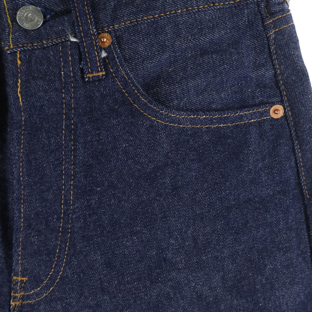 Levi's(リーバイス) 60S-70S VINTAGE 501 BIG E 後期 DEADSTOCK ボタン裏6 平行ステッチ デッドストック フラッシャー付き ヴィンテージ デニムパンツ インディゴ