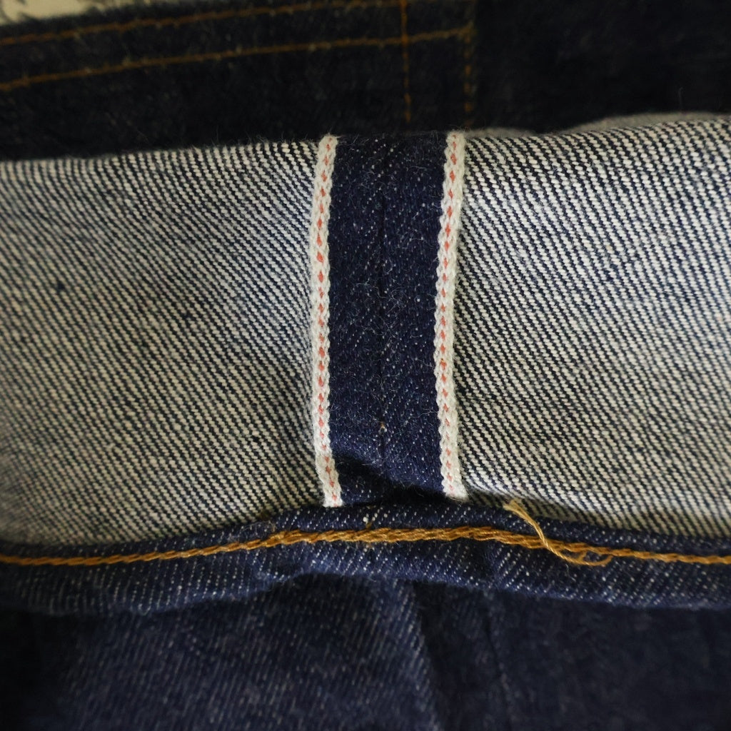 Levi's(リーバイス) 60S-70S VINTAGE 501 BIG E 後期 DEADSTOCK ボタン裏6 平行ステッチ デッドストック フラッシャー付き ヴィンテージ デニムパンツ インディゴ
