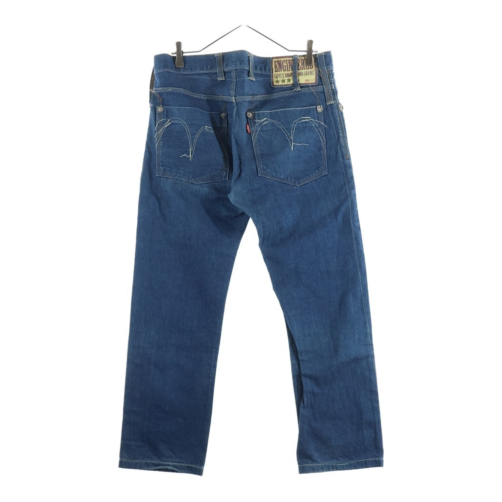 Levi's(リーバイス) 00S ENGINEERED JEANS エンジニアジーンズ 立体裁断 トルコ製 ボタンフライデニムパンツ インディゴ 17001-0010
