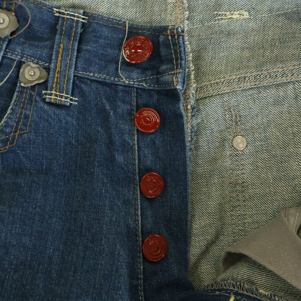 Levi's(リーバイス) 00S ENGINEERED JEANS エンジニアジーンズ 立体裁断 トルコ製 ボタンフライデニムパンツ インディゴ 17001-0010