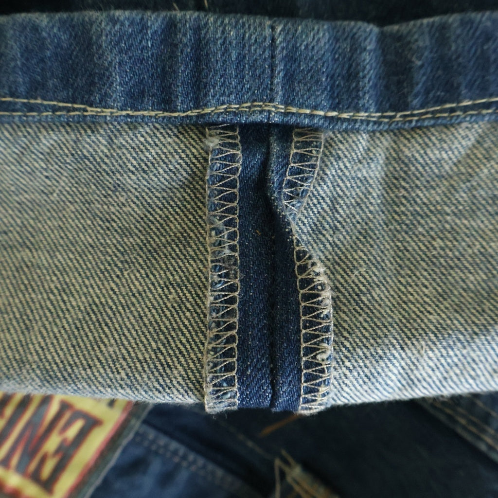 Levi's(リーバイス) 00S ENGINEERED JEANS エンジニアジーンズ 立体裁断 トルコ製 ボタンフライデニムパンツ インディゴ 17001-0010