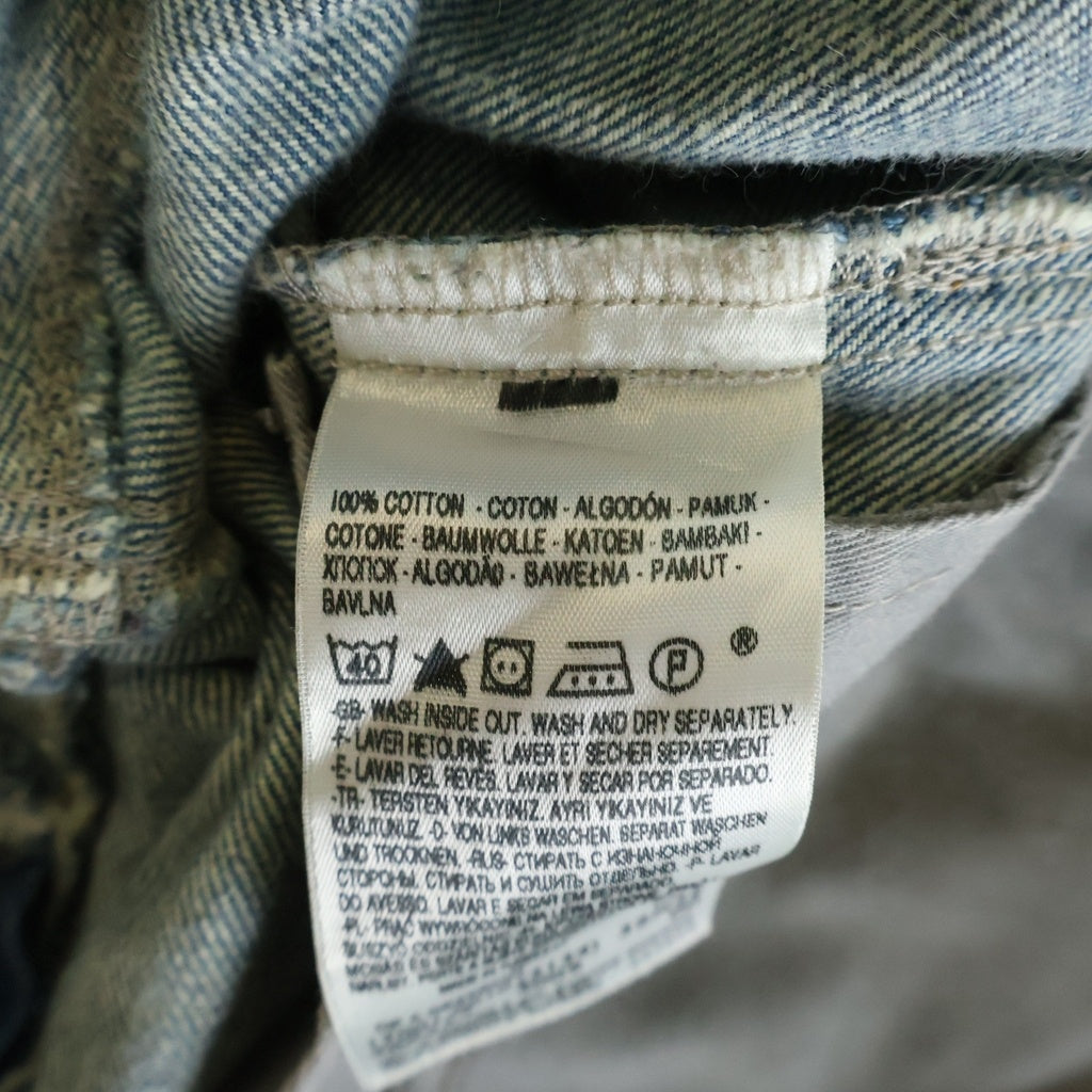 Levi's(リーバイス) 00S ENGINEERED JEANS エンジニアジーンズ 立体裁断 トルコ製 ボタンフライデニムパンツ インディゴ 17001-0010