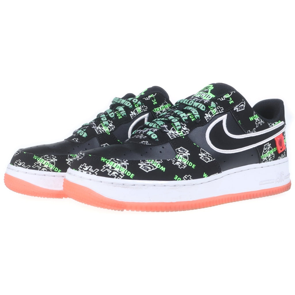 NIKE(ナイキ) AIR FORCE 1 LOW WORLD WIDE PACK KATAKANA エアフォース1 ワールドワイドパック カタカナ ローカットスニーカー ブラック US9/27.0cm DA1343-003