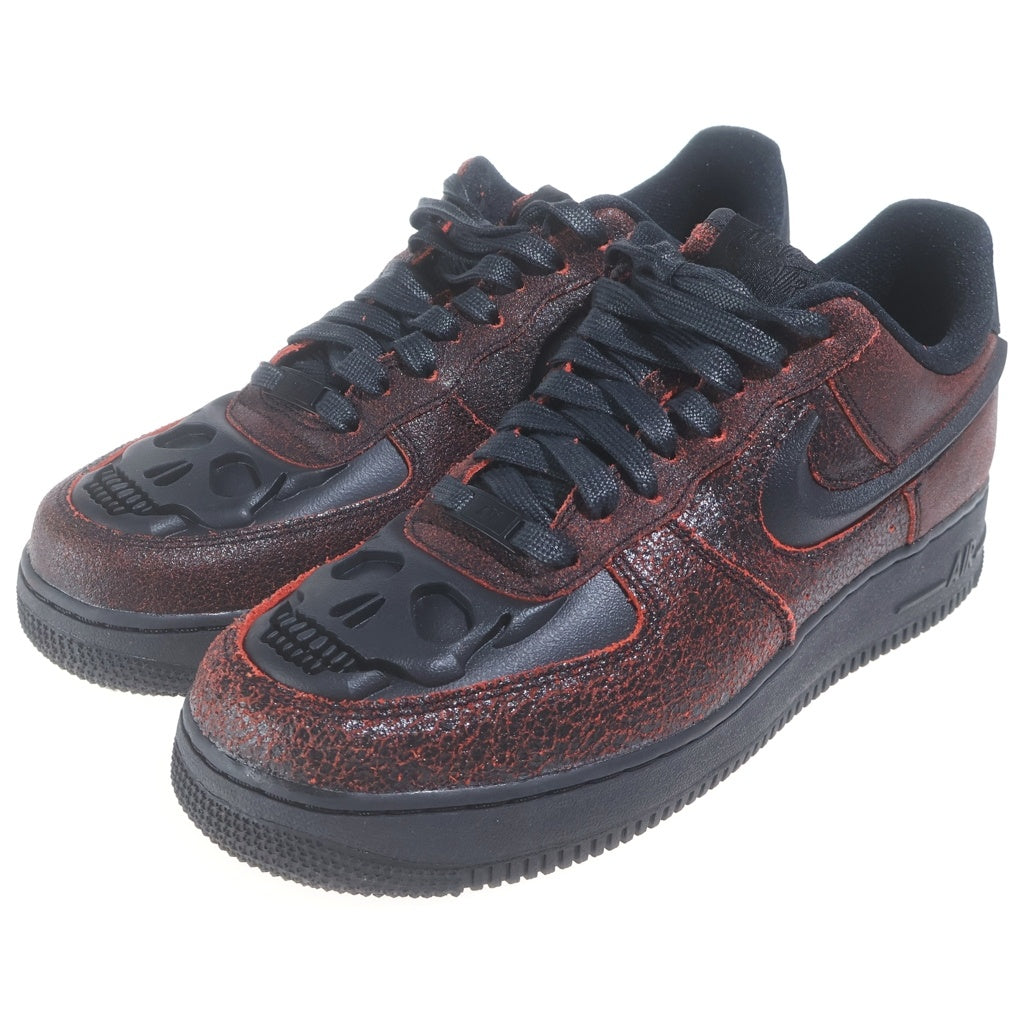 NIKE(ナイキ) AIR FORCE 1 LOW HALLOWEEN エアフォース1 ハロウィーン スカル ローカットスニーカー ブラック US9.5/27.5cm HV2016-001