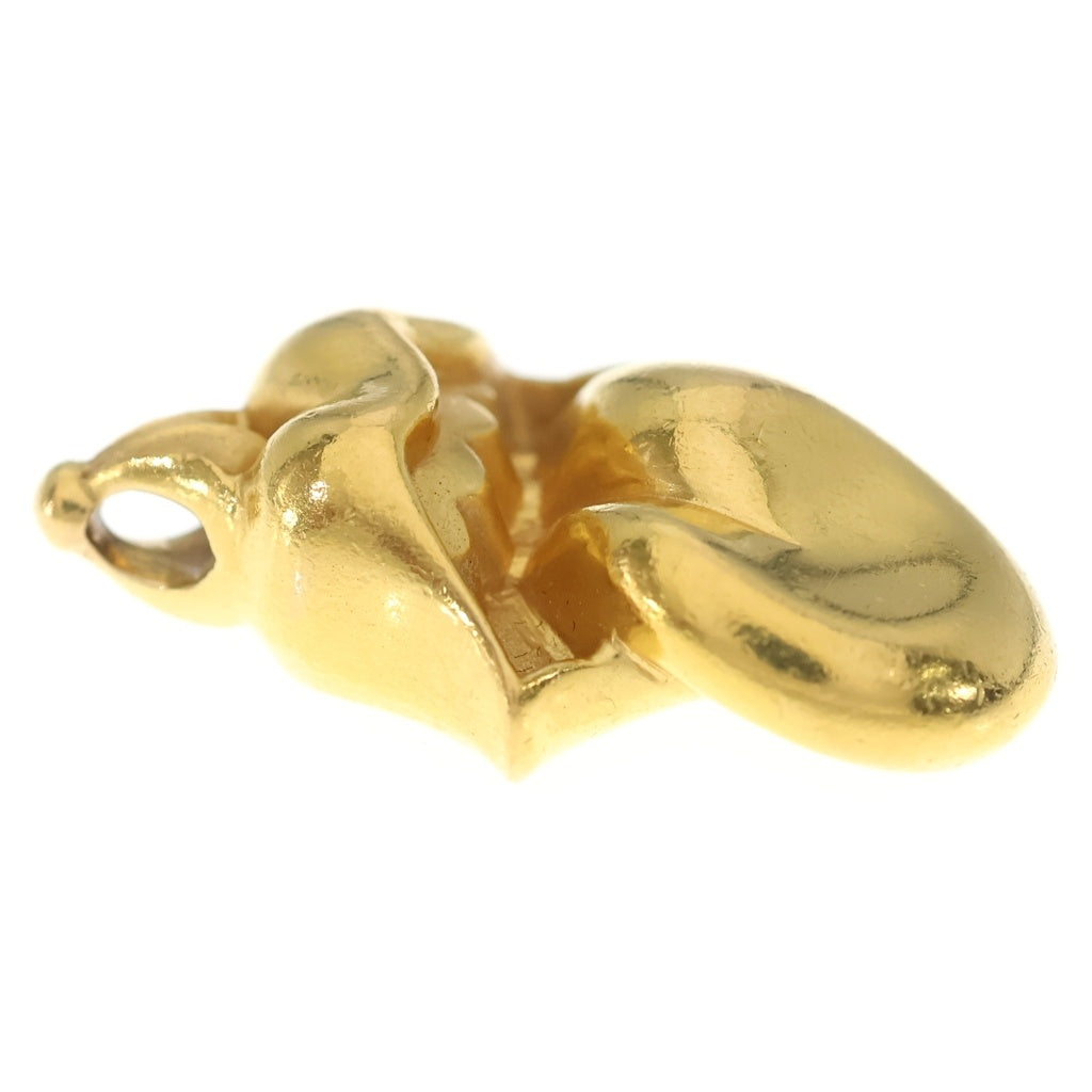 CHROME HEARTS(クロムハーツ) 22K L&T CHARM リップアンドタン ペンダントトップ チャーム ゴールド