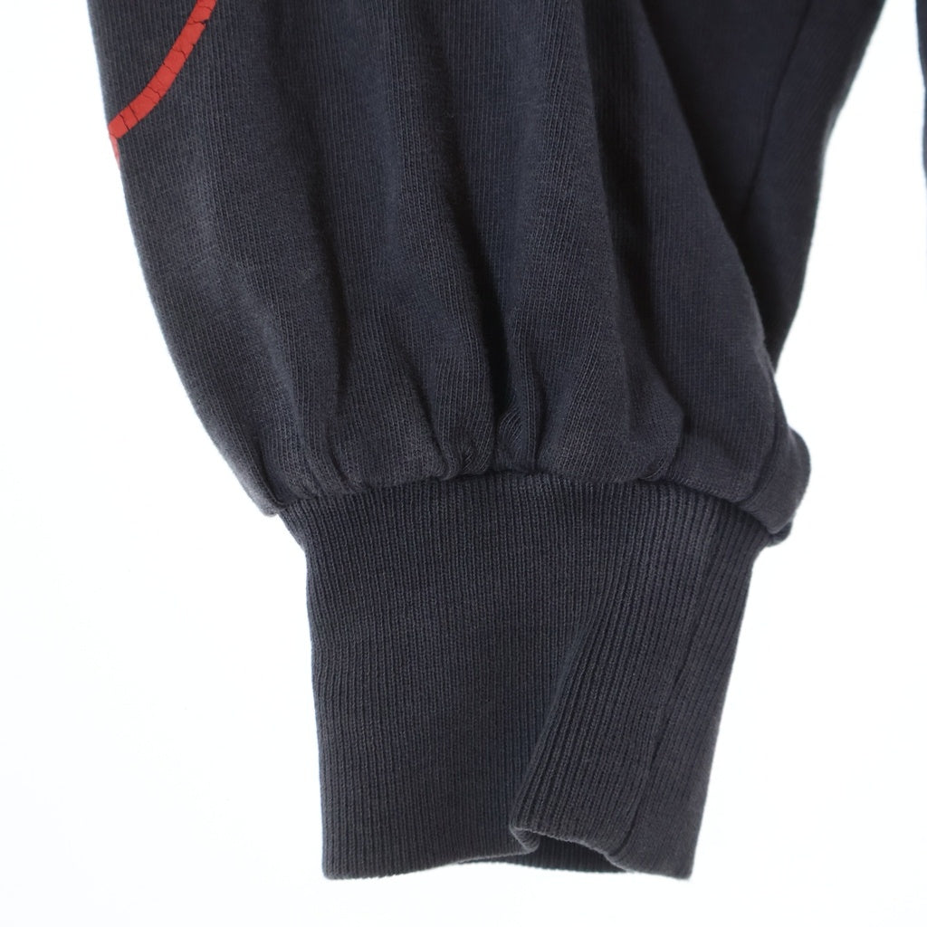 BALENCIAGA(バレンシアガ) 23AW LONG SLEEVE METAL T-SHIRT メタル 両面アームプリント クルーネック 長袖Tシャツ カットソー ブラック 739027 TPVI2