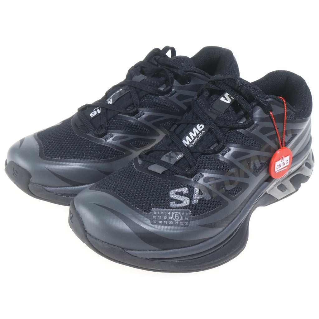 MM6 Maison Margiela(エムエムシックスメゾンマルジェラ) ×Salomon XT-MM6 サロモン ローカットスニーカー ブラック US8.5/26.5cm SH1WS0020 P6303