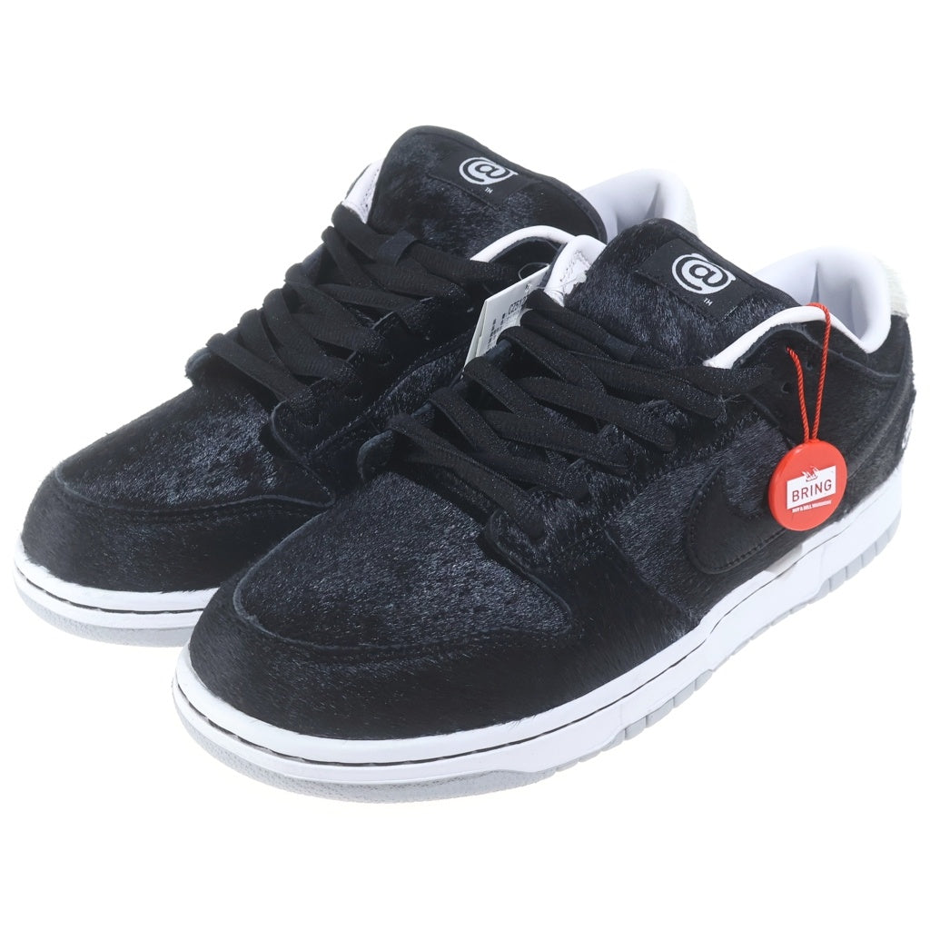 NIKE SB(ナイキエスビー) ×MEDICOM TOY DUNK LOW OG QS BE@RBRICK メディコムトイ ダンク ベアブリック ローカットスニーカー ブラック US10.5/28.5cm CZ5127-001