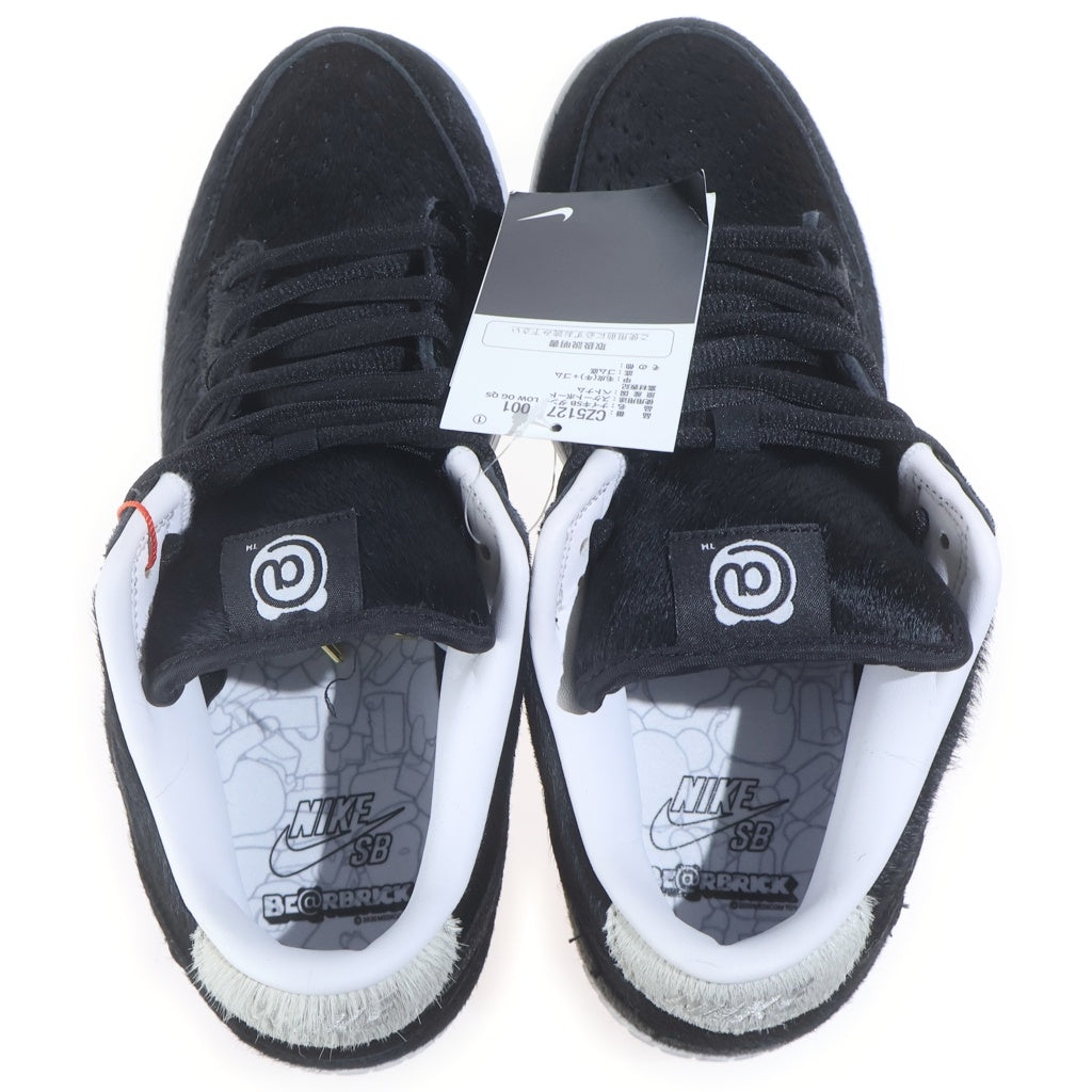NIKE SB(ナイキエスビー) ×MEDICOM TOY DUNK LOW OG QS BE@RBRICK メディコムトイ ダンク ベアブリック ローカットスニーカー ブラック US10.5/28.5cm CZ5127-001