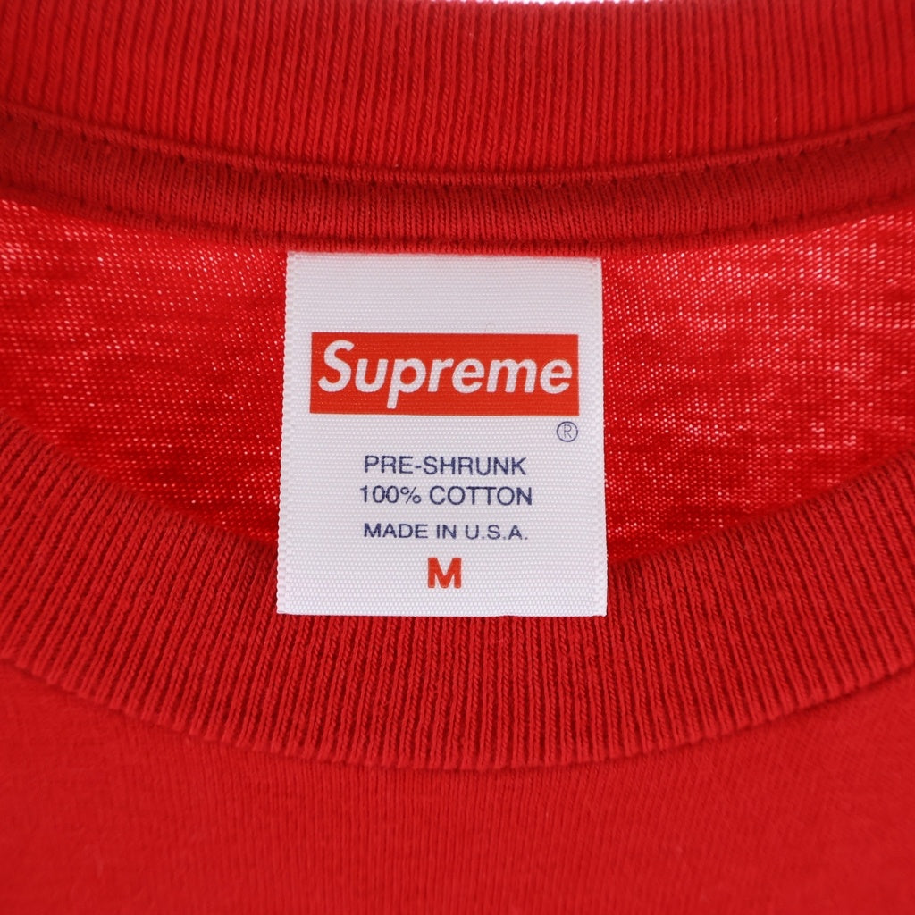 SUPREME(シュプリーム) 19SS ×Swarovski 25th Anniversary Box Logo Tee スワロフスキー 25周年記念 ボックスロゴ クルーネックTシャツ 半袖 カットソー レッド