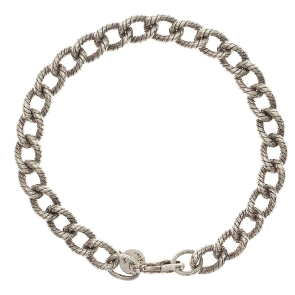 TIFFANY & Co.(ティファニー) TWIST ROPE CHAIN ツイストロープチェーン ブレスレット シルバー レディース